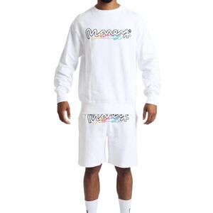 Money Mens Chop Vice Crew Neck Sweatshirt / White